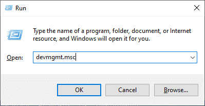 次のようにdevmgmt.mscと入力し、[OK]をクリックします。 |  テレビに接続したときにWindows10でHDMIの音が出ない問題を修正