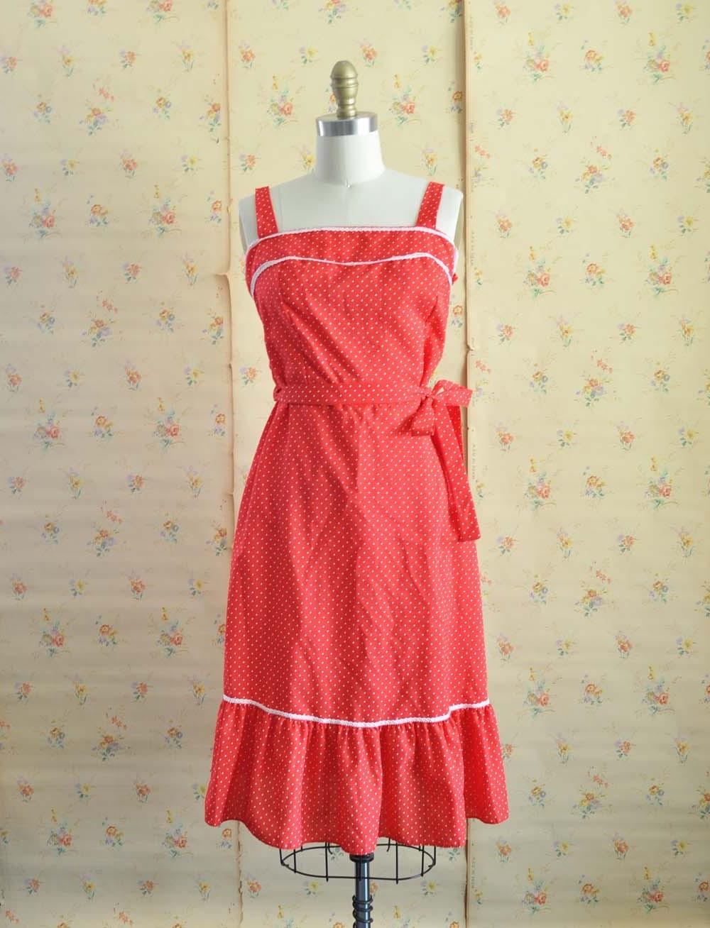 Vintage POLKA DOT Sun Dress by