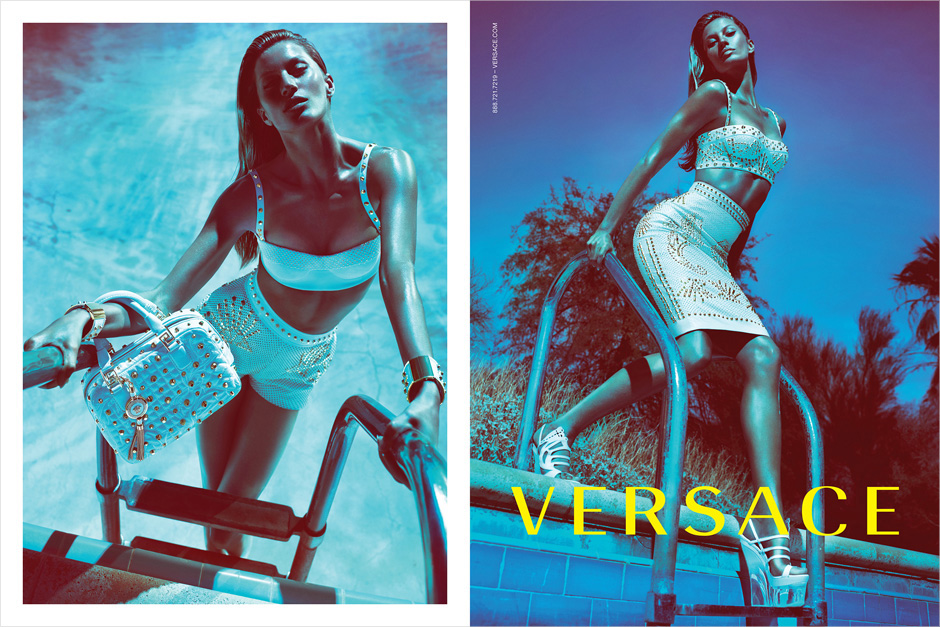 Versace, campaña primavera verano 2012