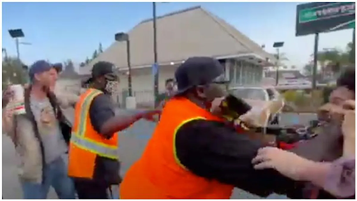 Roscoe’s Chicken and Waffles’ security guards involved in violent melee with protestors