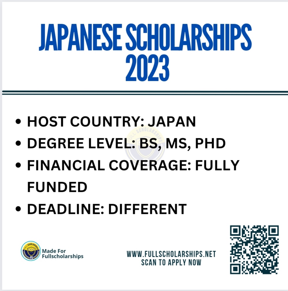 scholarships in japan for phd