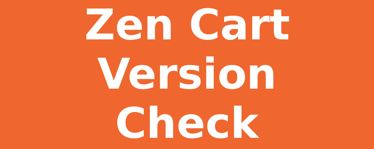 Version Check for Zen Cart Preview image 2