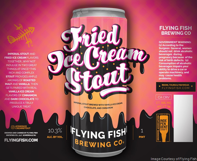 Flying Fish Fried Ice Cream Stout Coming Soon