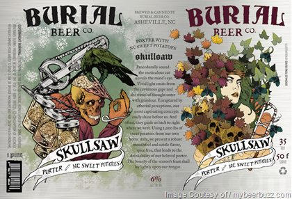 Burial Beer Skullsaw Porter