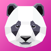 Panda Poly Art - Come to Life 3D Color By Numbers 1.001 Icon
