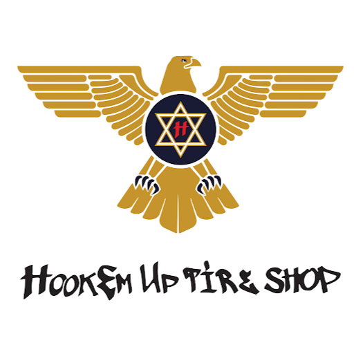 Hook'em Up Tire Shop logo