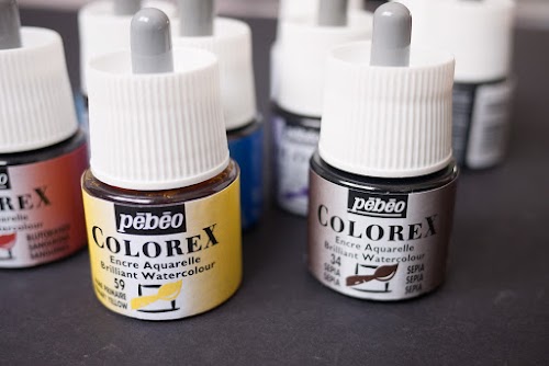 Pebeo Colorex Ink set