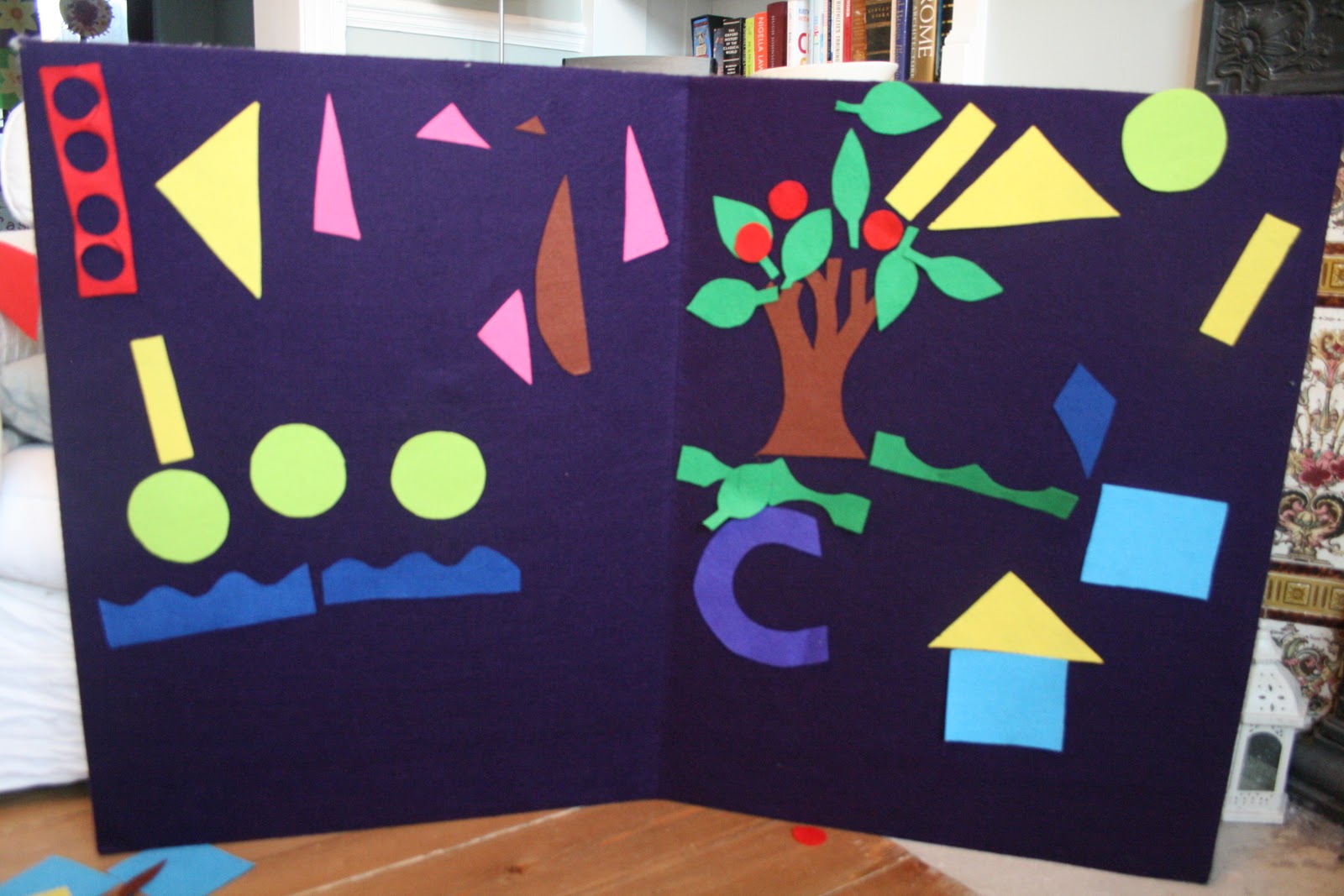 Giant Felt Shape Pictures - The Imagination Tree