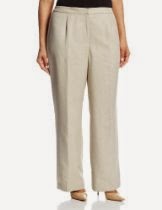 <br />Le Suit Women's Plus-Size Zip Front Glazed Melange Suit Pant