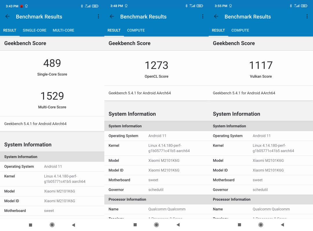 Xiaomi Poco X3 Antutu Benchmark