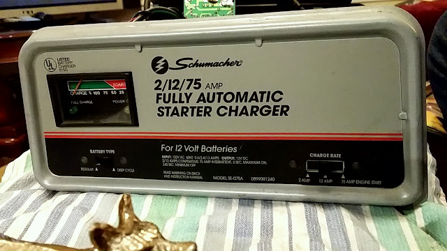 Weak/No output from car battery charger - Page 1