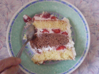 Le fraisier de Mouna Chabou