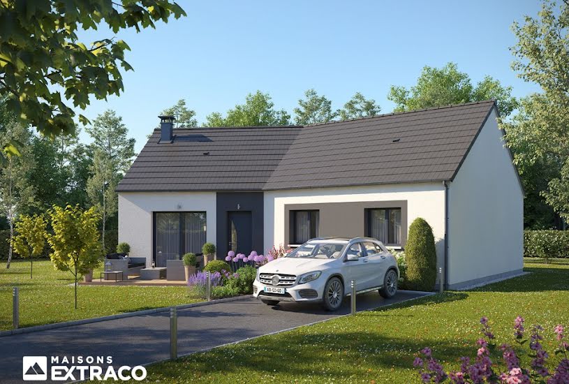  Vente Terrain + Maison - Terrain : 919m² - Maison : 93m² à Cressy (76720) 