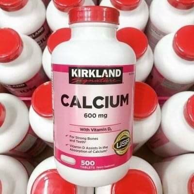 Uống Hỗ Trợ Xương Khớp Calcium 600mg With Vitamin D