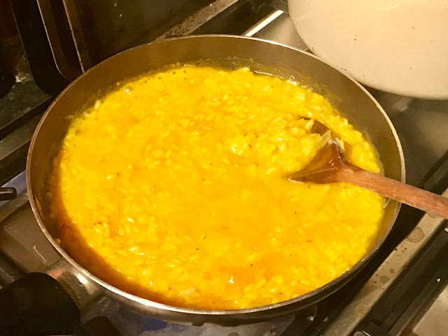 Risotto with saffron - Risotto Milanese