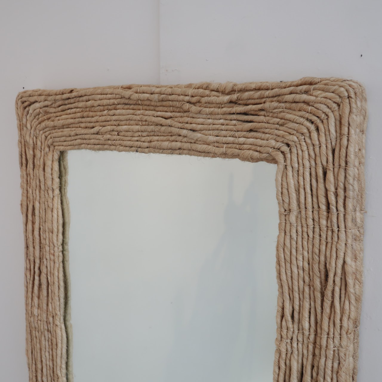 Grass Twist Framed Mirror