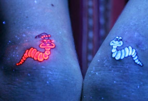 Black Light Tattoos