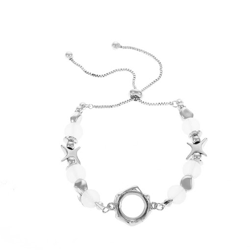 Title 1, Design Geometric Pull Adjustable Bracelet Inter...