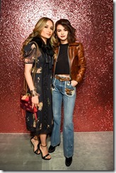 NEW YORK, NY - SEPTEMBER 12:  Cinta Laura Kiehl and Selena Gomez attend Coach Spring 2019 fashion show during New York Fashion Week at Basketball City - Pier 36 - South Street on September 12, 2017 in New York City.  (Photo by Dave Kotinsky/Getty Images for Coach)