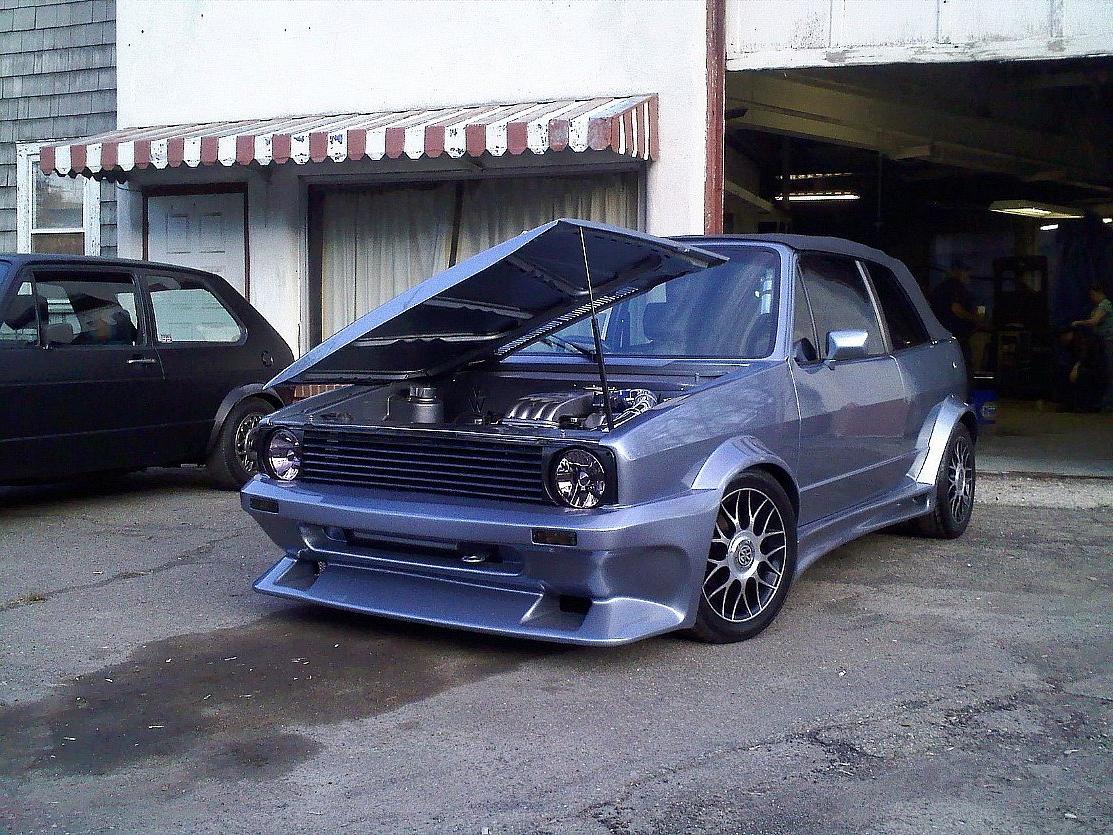 Modified VW Golf Mk1 Cabriolet