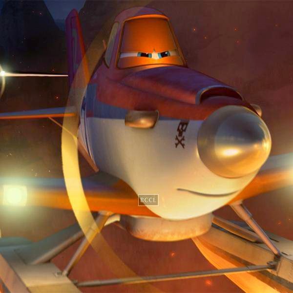 A still from the Hollywood animation film Planes: Fire & Rescue.