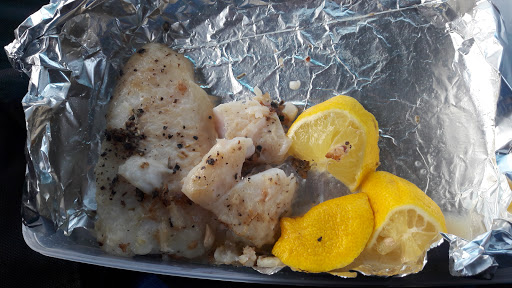 Pan Grilled Dory with Lemon Butter Sauce