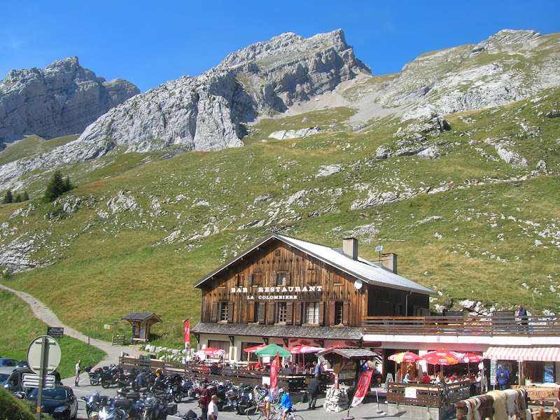 Il rifugio al Col de la Colombire