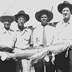 Click to Expand D.A.(second from left) with big catfish and friends