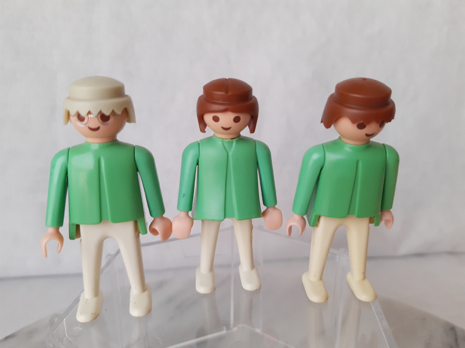 Lote Playmobil Sorveteiro Crianças Bonecos Geobra Trol