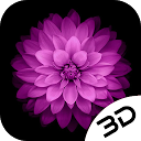 تنزيل Purple Aster 3D Live Wallpaer: Chrysanthe التثبيت أحدث APK تنزيل