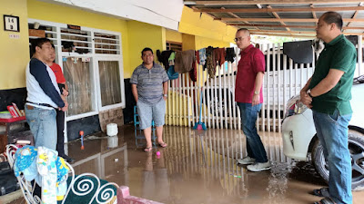 Ronald Lumbuun Tinjau Kondisi Lapas Terdampak Banjir