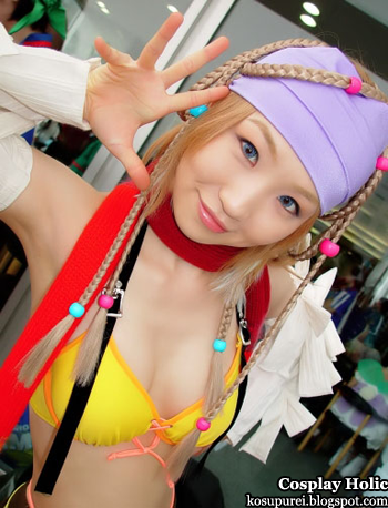 final fantasy x-2 cosplay - rikku