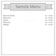 Health Juice & Shakes menu 1