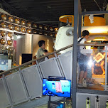 inside the submarine in Odaiba, Japan 