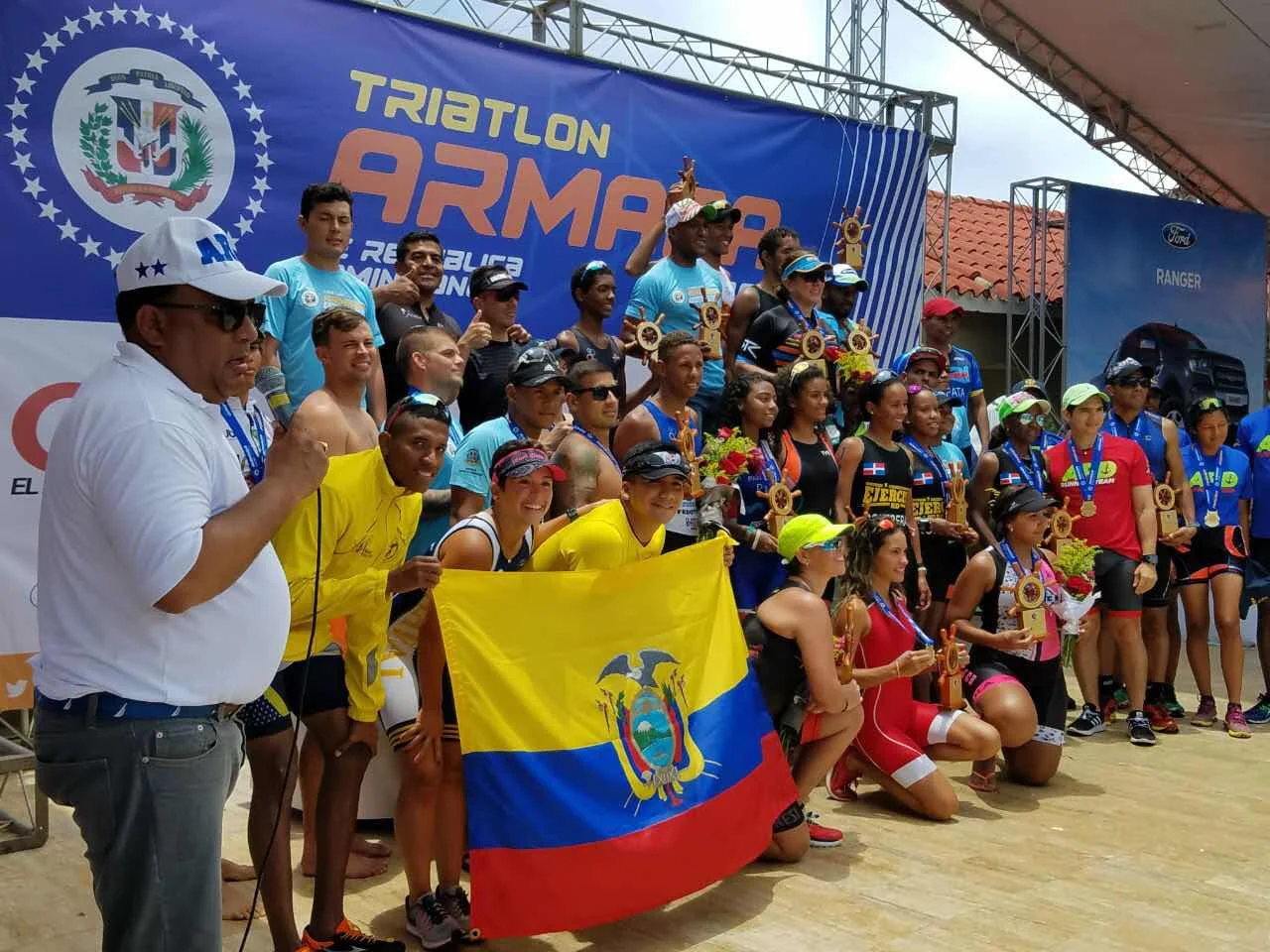 Armada de República Dominicana celebró 6ta edición triatlón:Todo un éxito!!!