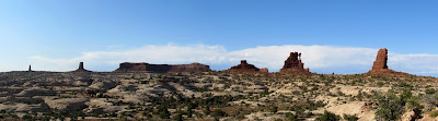 View south from the Chocolate Drops trail toward the Land of Standing Rocks