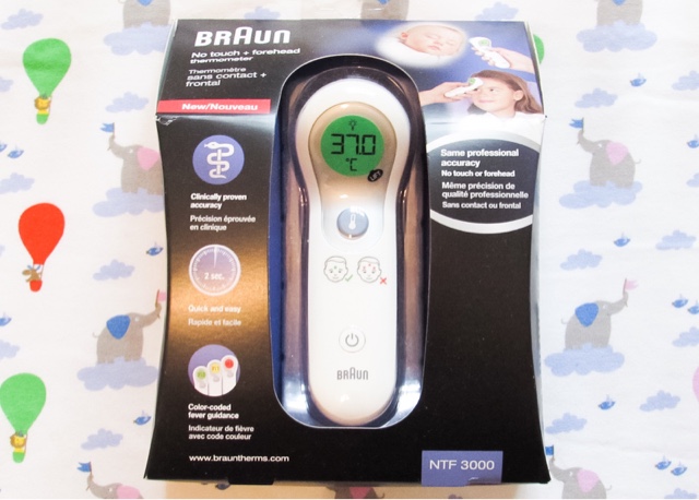 Braun Thermomètre Sans Contact et Frontal (ref NTF 3000)