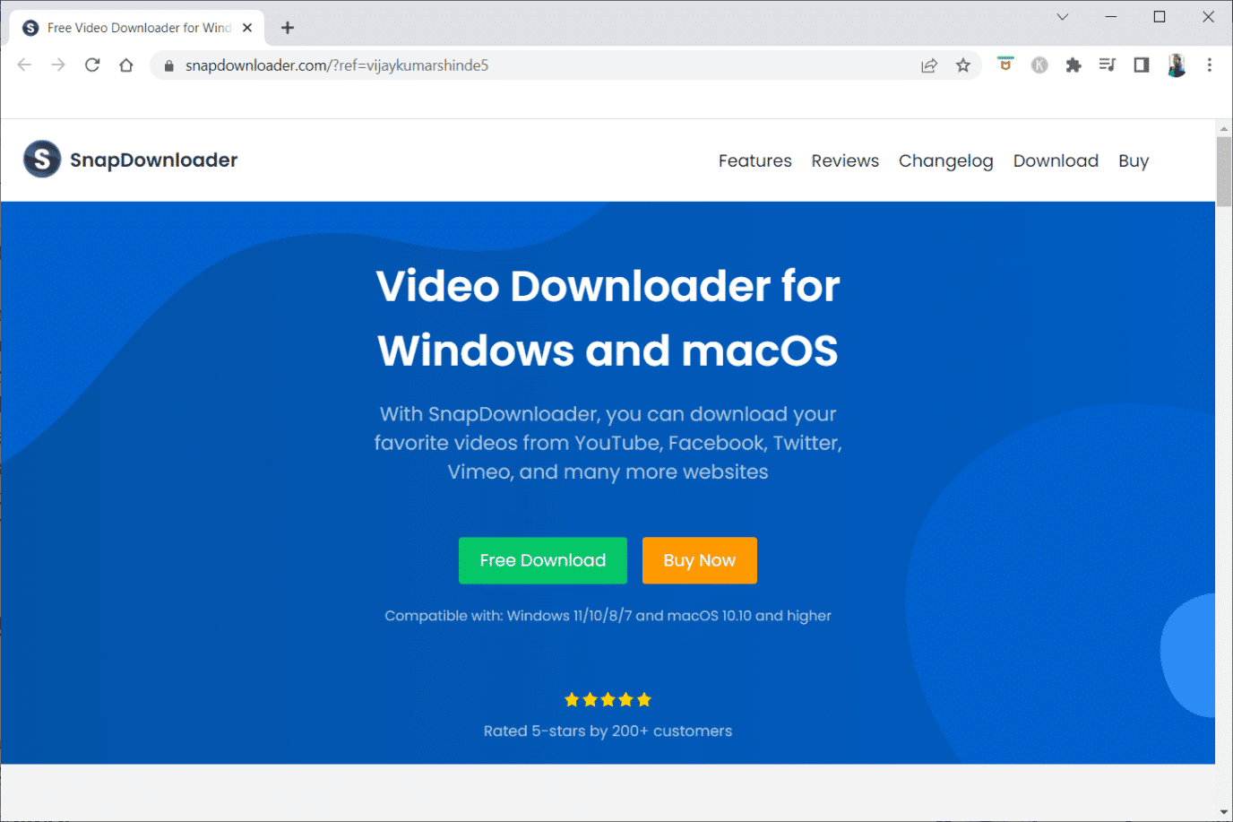 SnapDownloader.  30 công cụ lấy video tốt nhất