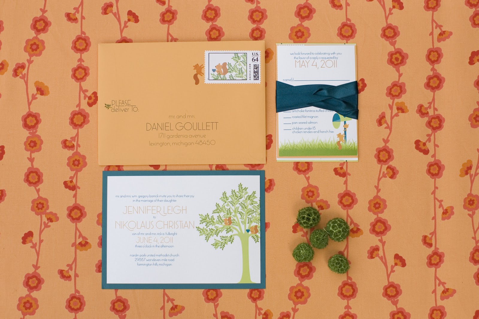 whimsical wedding invitations