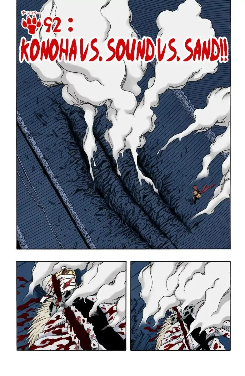 Chapter 92 Konoha Vs. Sound Vs. Sand!! Page 0