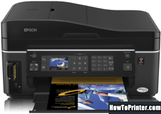 Reset Epson SX600FW printer by Resetter program