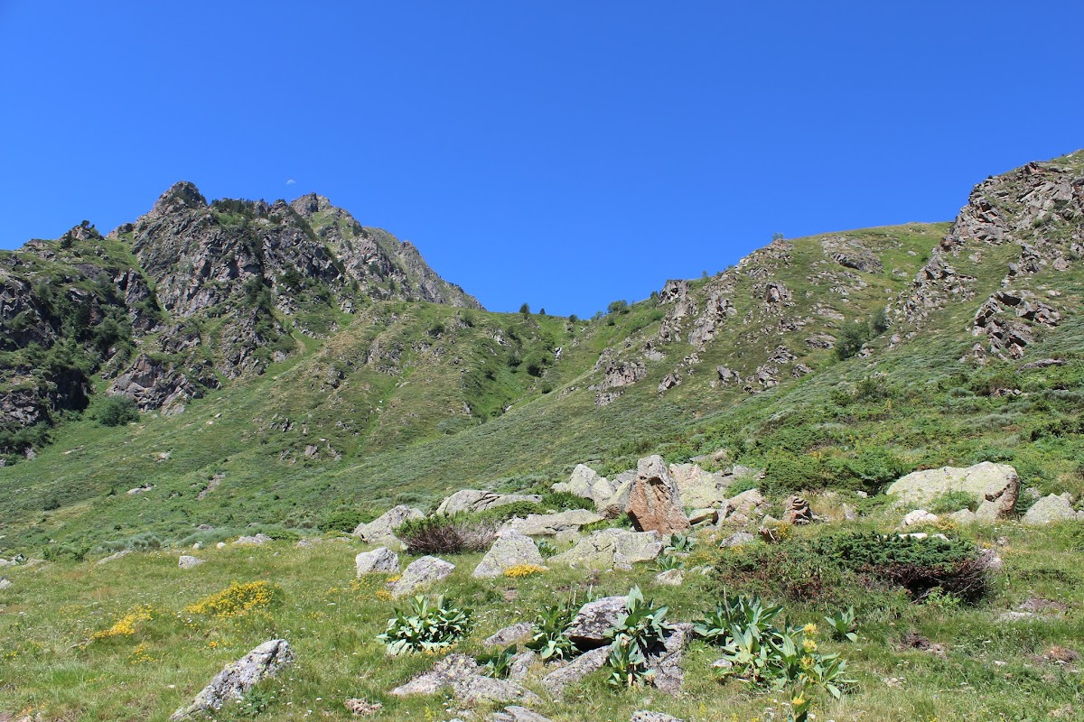 L'étang du Conte au dessus de Merens les vals IMG_3497