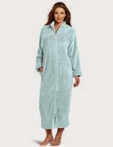 <br />Casual Moments Women's 52 Breakaway Zip Robe