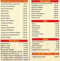 Punjabi Roots menu 3