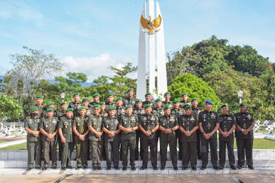 Peringati Hari Juang TNI AD, Kasrem 172/PWY Pimpin Ziarah Ke TMP