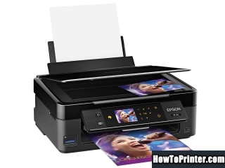 Reset Epson XP-411 printer with Resetter program