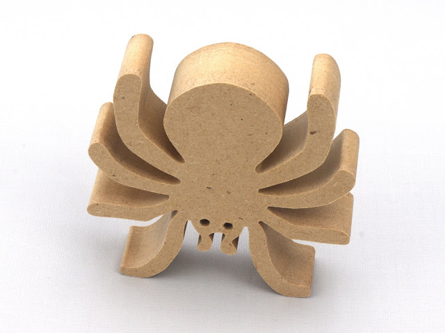 Handmade Halloween Spider Made From MDF A Wood Product
