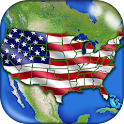 US Geography Quiz icon