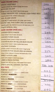 Hotel Praveen International menu 2