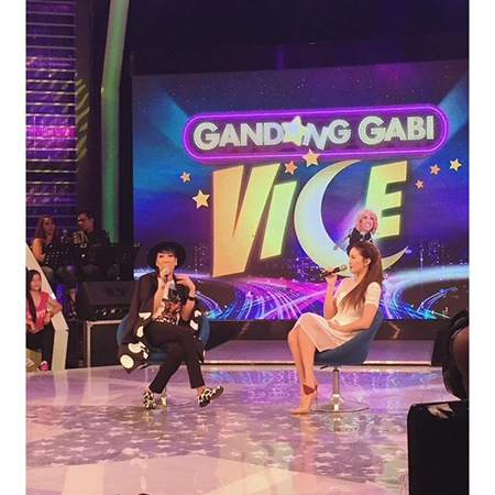 Vice Ganda and Sarah Lahbati in Gandang Gabi Vice